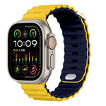 Soft-Touch Ocean Silicone Sport Band for Apple Watch