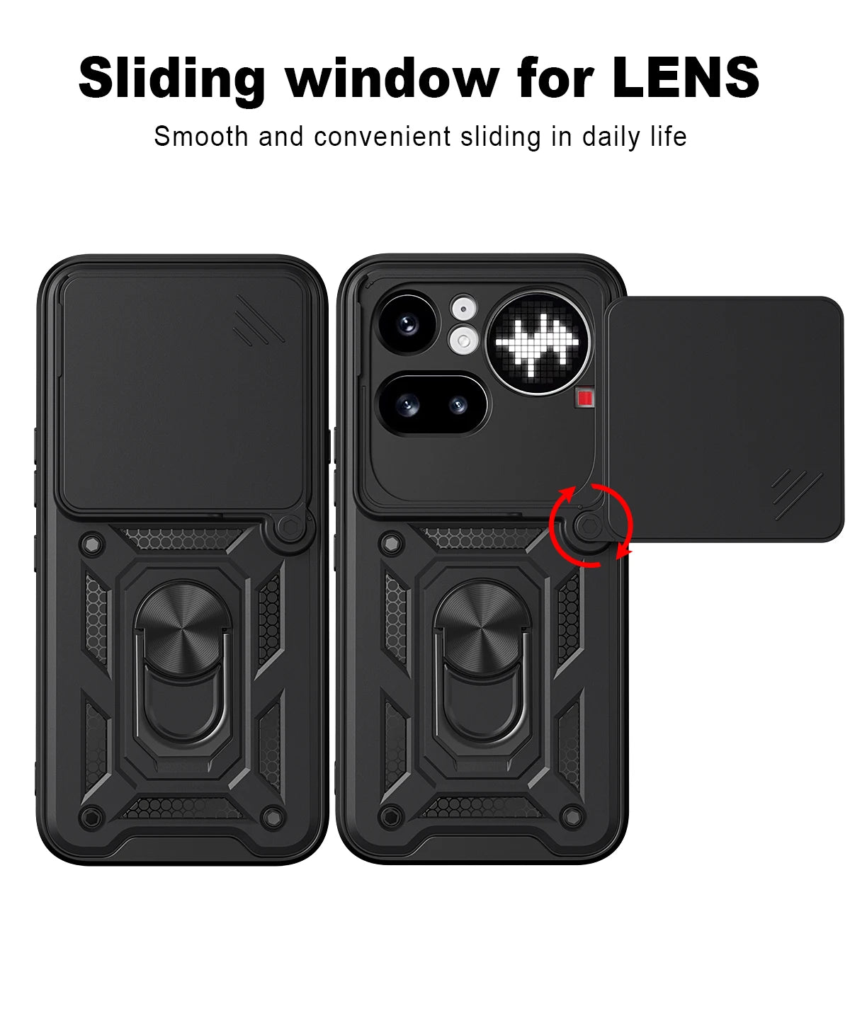 Dual-Layer Armor Case for Nothing Phone 4a Pro
