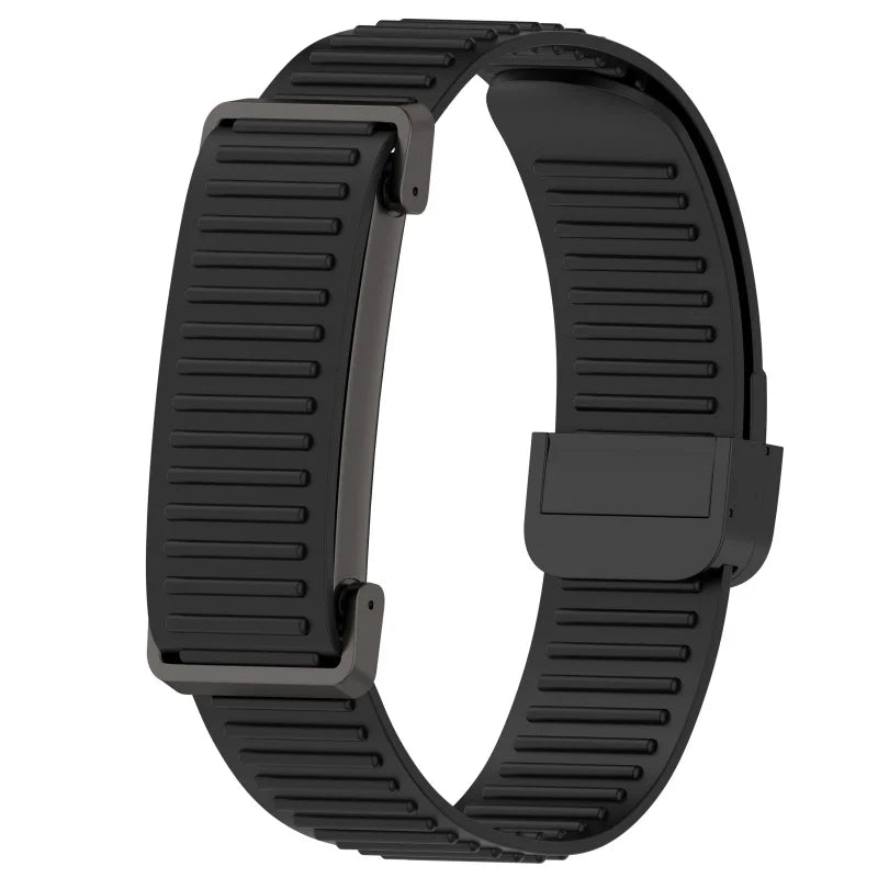 Soft Silicone Ridged Watch Strap for Google Fitbit Air