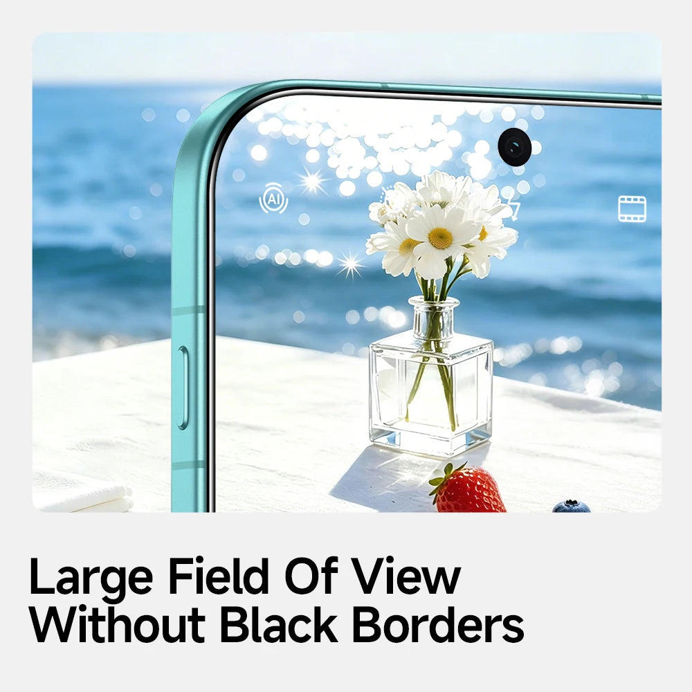 2-Pack Full-Screen Tempered Glass Screen Protector with Anti-Fingerprint Coating for OPPO Find X9 Series