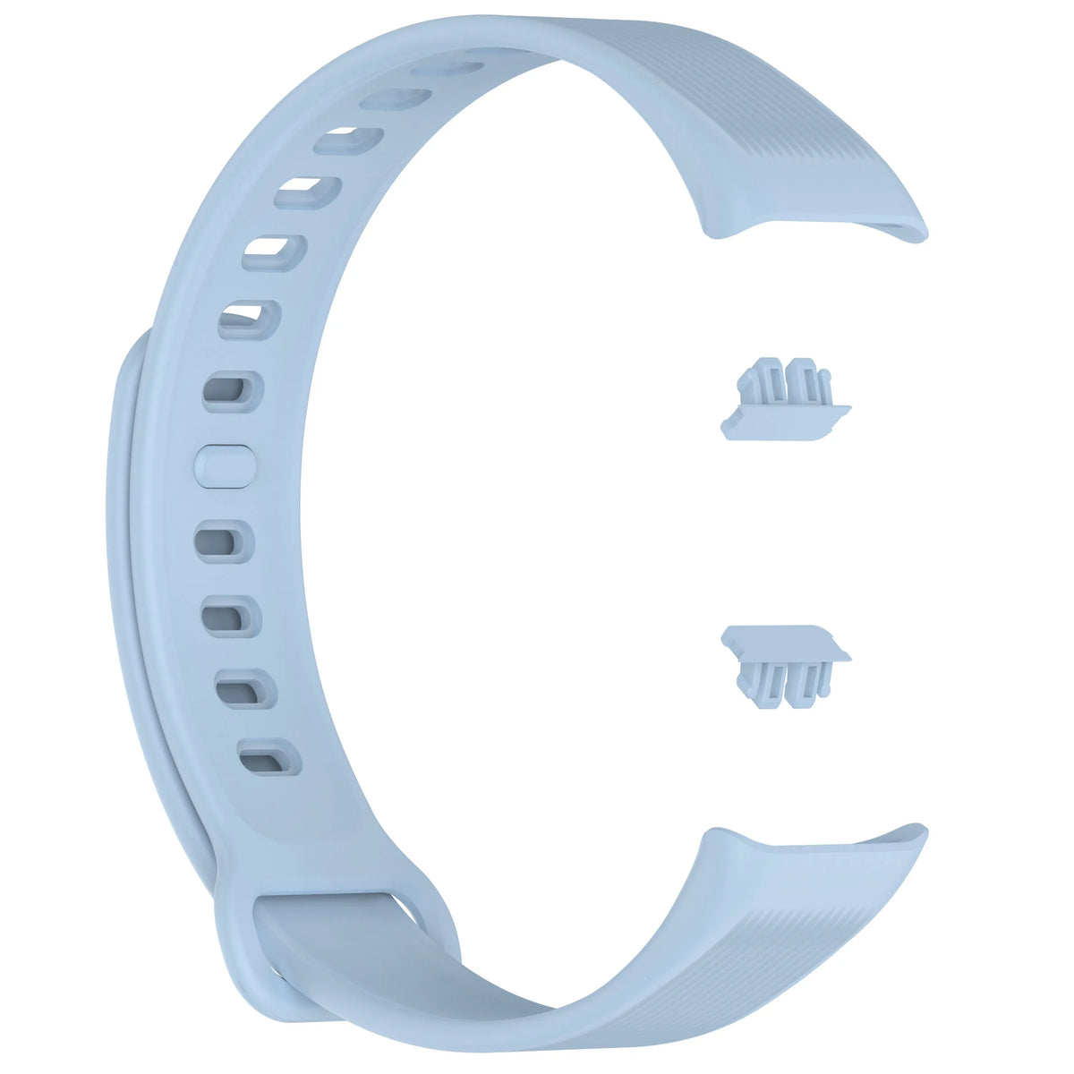 Silicone Ribbed Band with Adjustable Buckle for Xiaomi Smart Band 11 Active