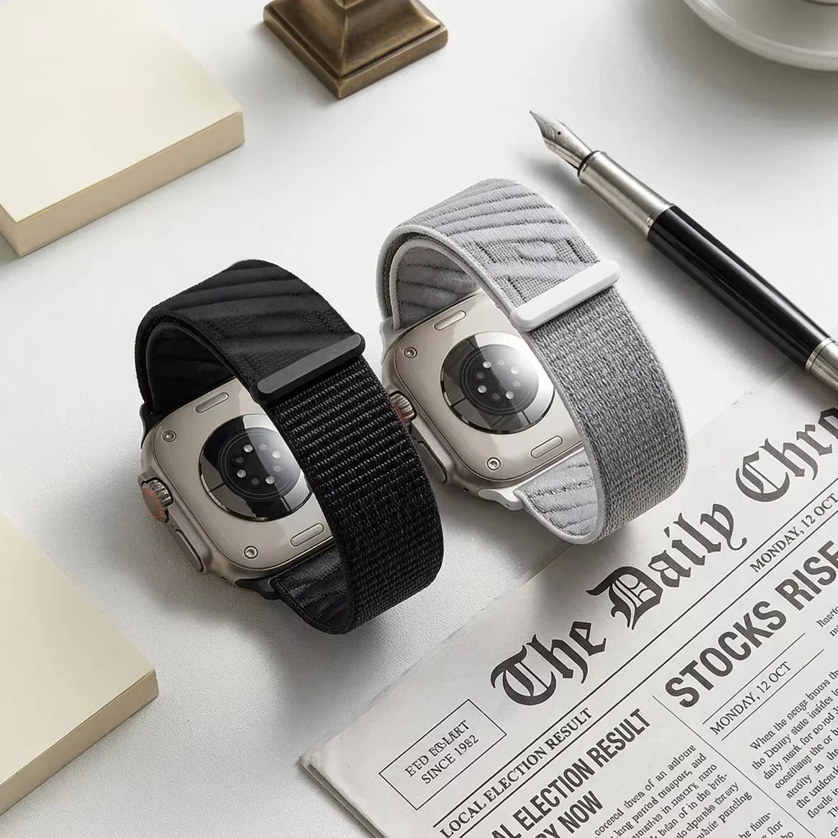 Double-Layered Nylon Sport Strap for Apple Watch