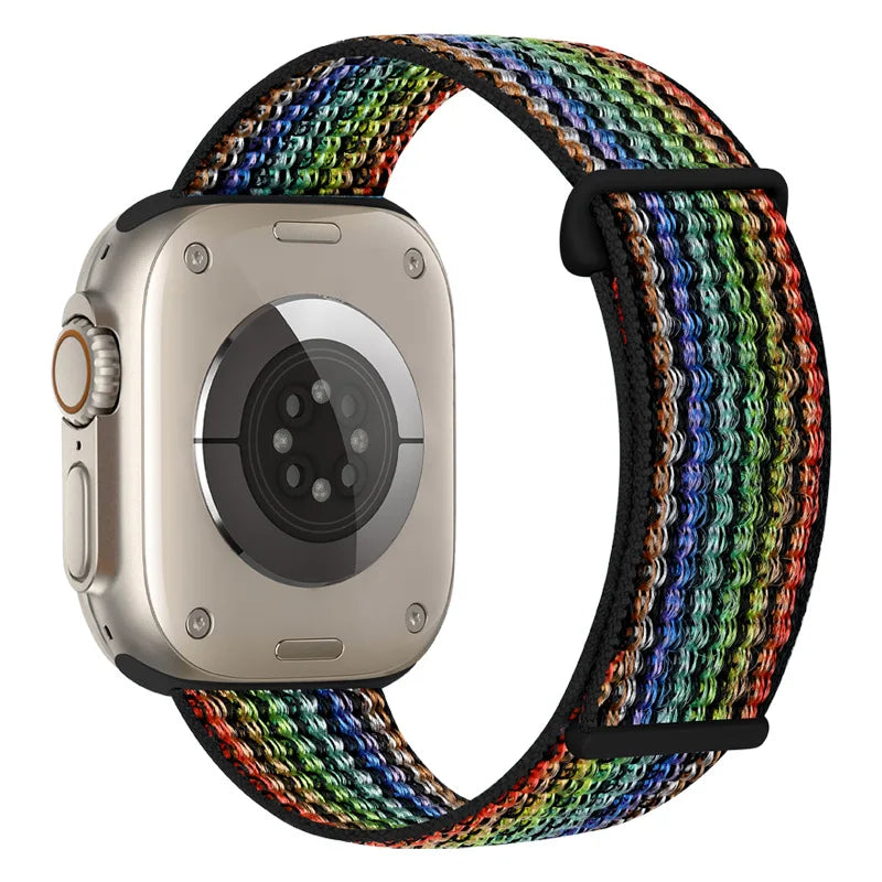 Comfortable Nylon Loop Strap for Apple Watch