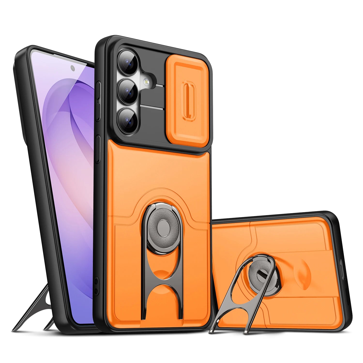 Protective Magnetic Case with Sliding Camera Cover for Samsung Galaxy A57