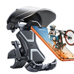 Motorcycle Phone Holder with Quick Lock System and Weather Sun Cover