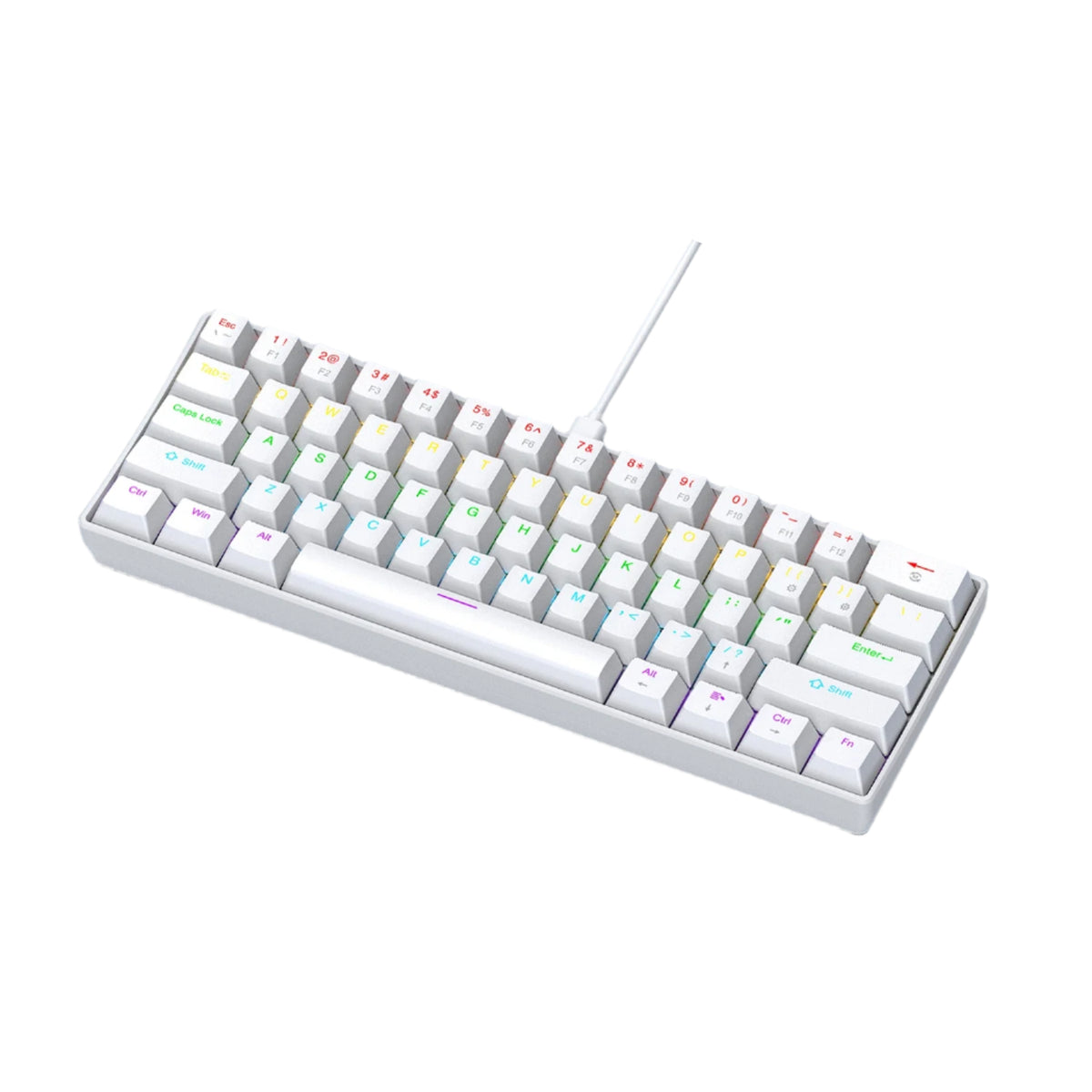 APAYADO K61 60% Compact Wired Mechanical Keyboard