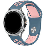 Dual Color Soft Silicone Sport Band for Samsung Galaxy Watch 8 & Galaxy Watch 8 Classic