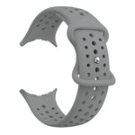 Perforated Silicone Watch Band with Snap Button Closure for Google Pixel Watch 3