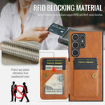 Multi-Card RFID Blocking Wallet Case for Samsung Galaxy S25 Series