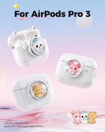 3D Cartoon Magnetic Protective Case for AirPods Pro 3