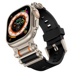 Tough Metal + Silicone Strap for Apple Watch