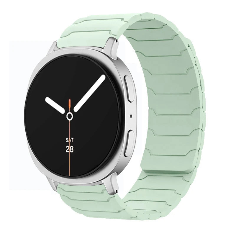 Sport Silicone Band with Magnetic Clasp for Samsung Galaxy Watch 8 / Galaxy Watch 8 Classic