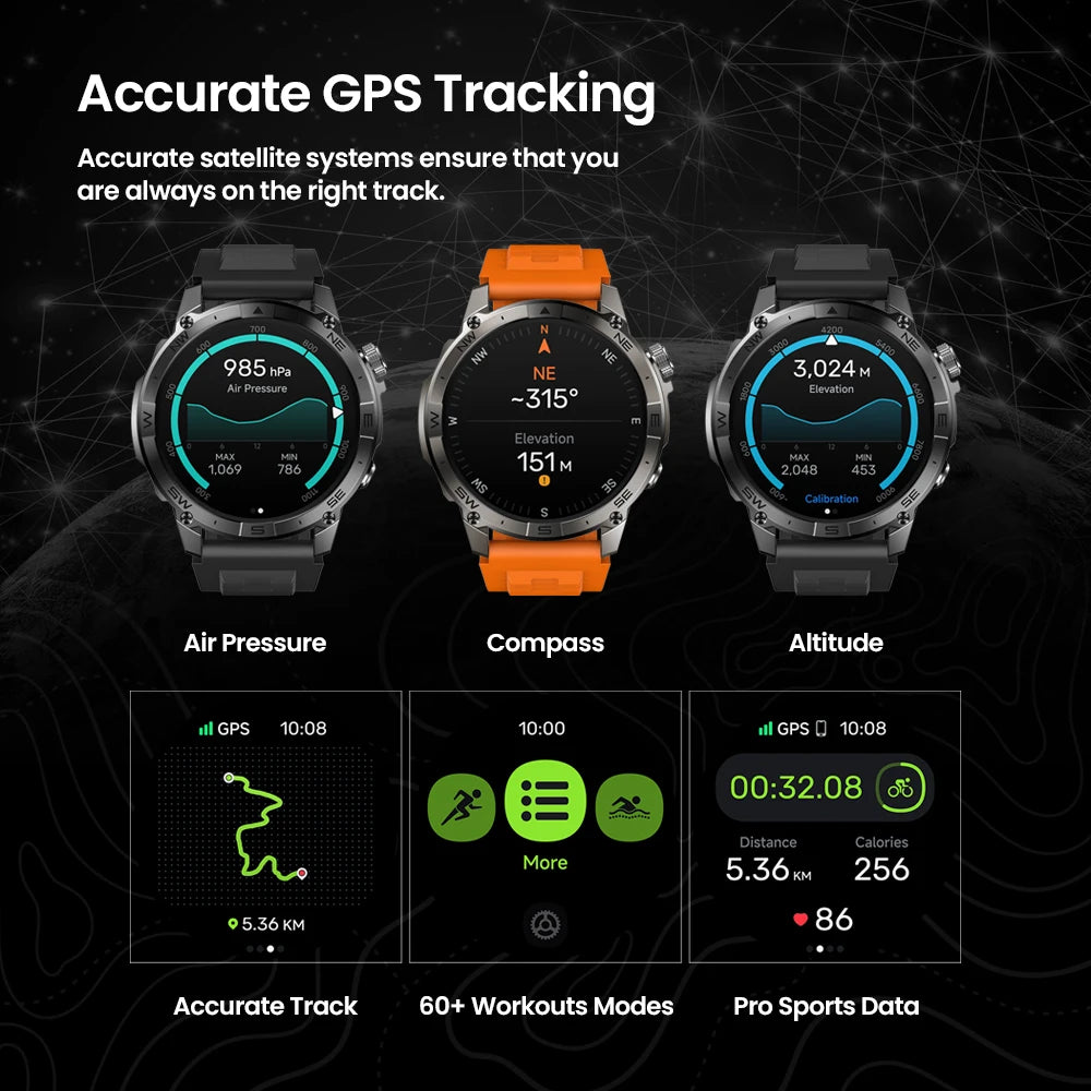 Zeblaze Stratos 2 Plus Outdoor Smartwatch