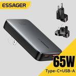 Essager Ultra-Thin 65W GaN Travel Charger