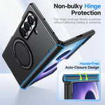 Shockproof Hinge Protection Case with Auto-Closure for Samsung Galaxy Z Fold 7