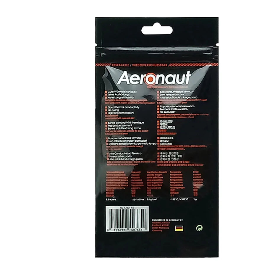 Thermal Grizzly Aeronaut 8W/mK Thermal Paste