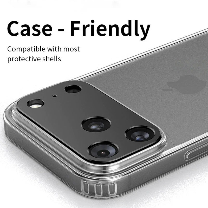 Aluminum Camera Lens Protector for iPhone 17 Series