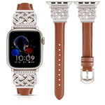 Stylish Leather Wristband for Apple Watch