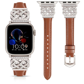Stylish Leather Wristband for Apple Watch