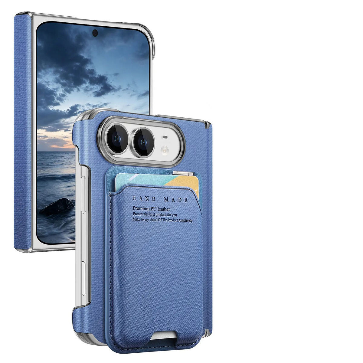 Card Holder Case with Multi-Angle Stand for iPhone Duo