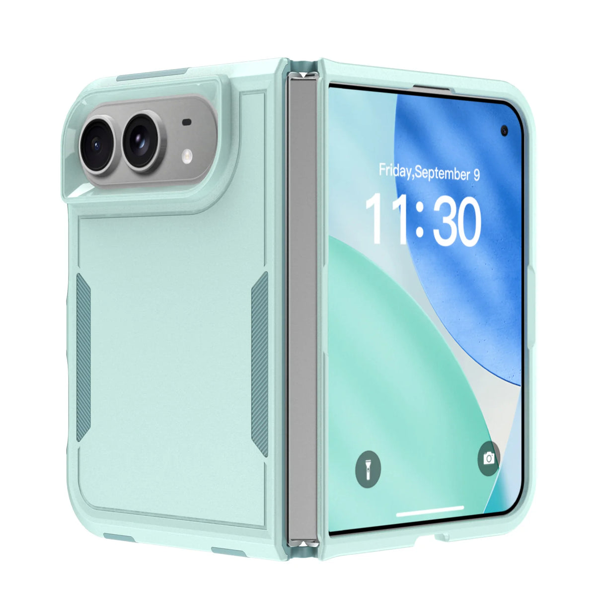 Dual Layer Shockproof Bumper Case with Four-Corner Guards for iPhone Duo