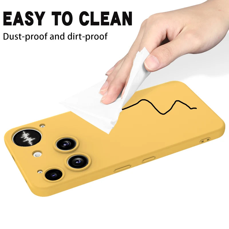 Premium Soft Liquid Silicone Case for Nothing Phone 3