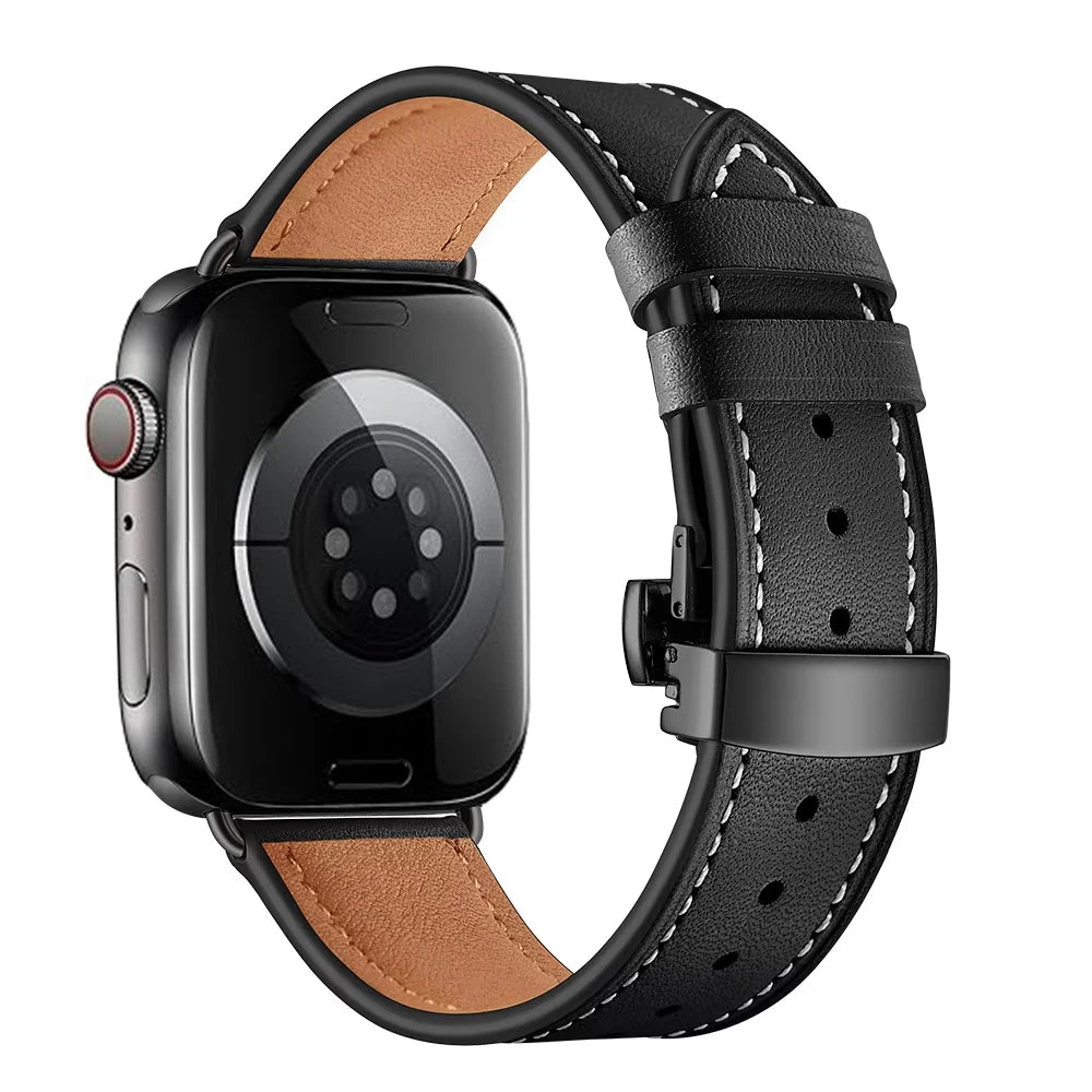 Premium Genuine Leather Band for Apple Watch