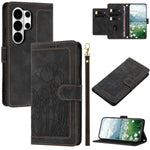 Leather Tulip Wallet Phone Case with Card Slots for Samsung Galaxy S26 Series