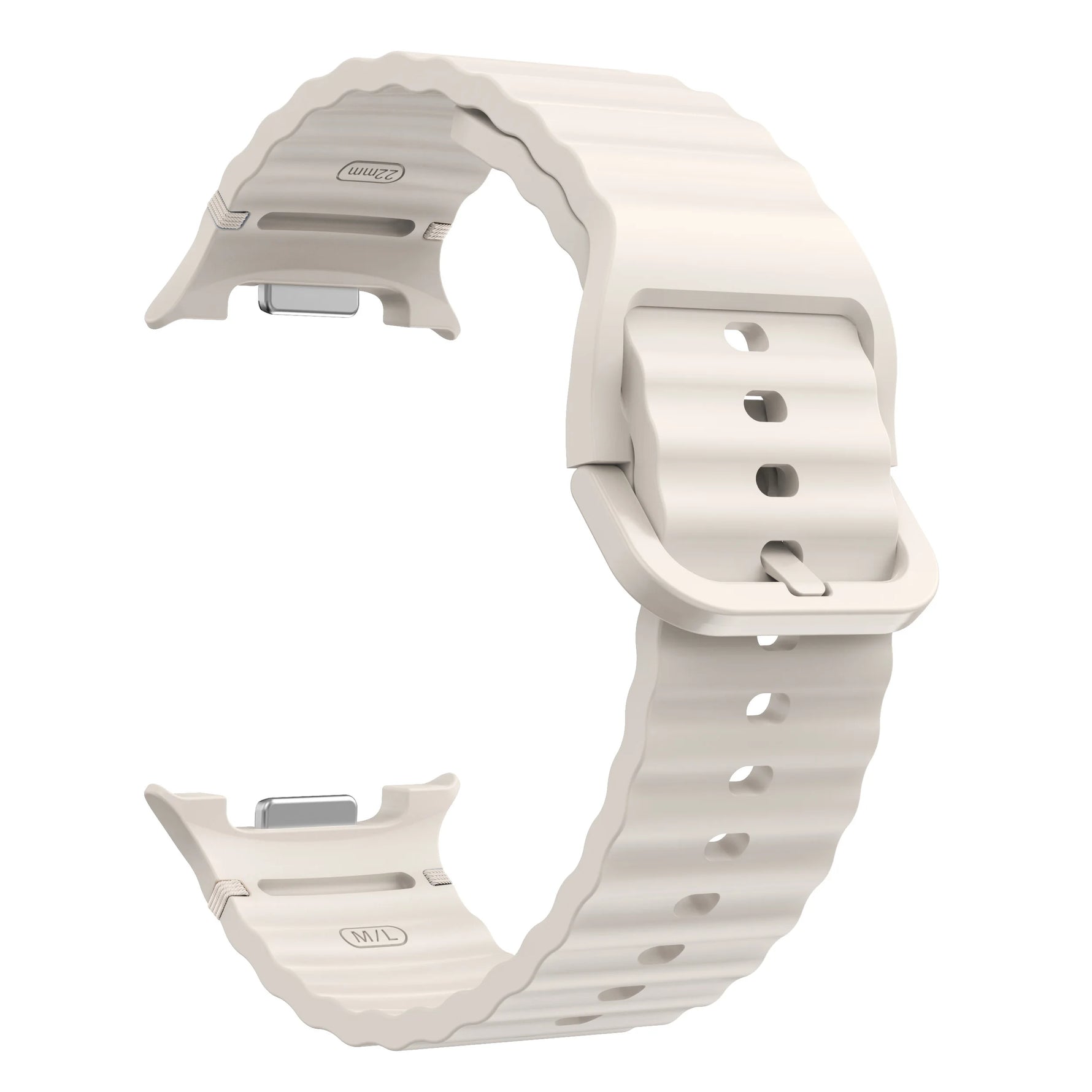 Durable Silicone Rubber Bracelet for Samsung Galaxy Watch 8 & Galaxy Watch 8 Classic