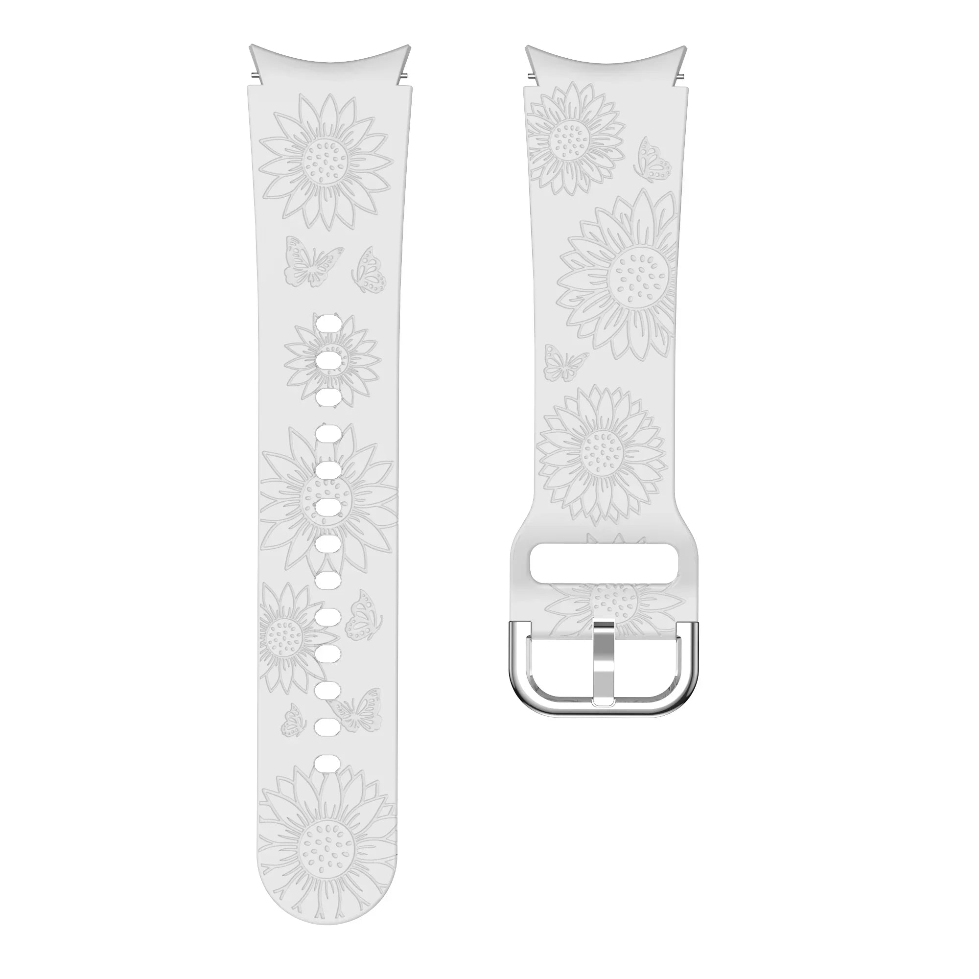 Premium Silicone Engraved Strap for Samsung Galaxy Watch 7