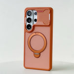 Shockproof Magnetic Case with Rotatable Stand for Samsung Galaxy S26 Series