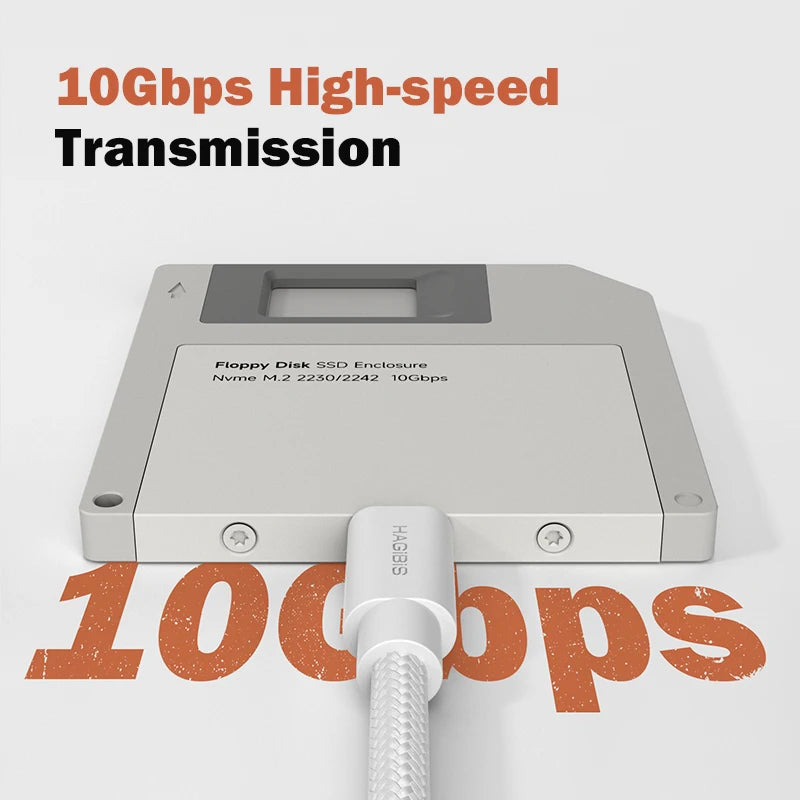 Hagibis Compact External NVMe SSD Case