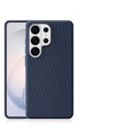 Luxury Woven Magnetic Case with Metal Camera Frame for Samsung Galaxy S26 Ultra