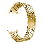 Luxury Hexagonal Link Jewelry Strap for Samsung Galaxy Watch 8 & 8 Classic
