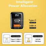 ASOMETECH 35W GaN Fast Charger with LED Display