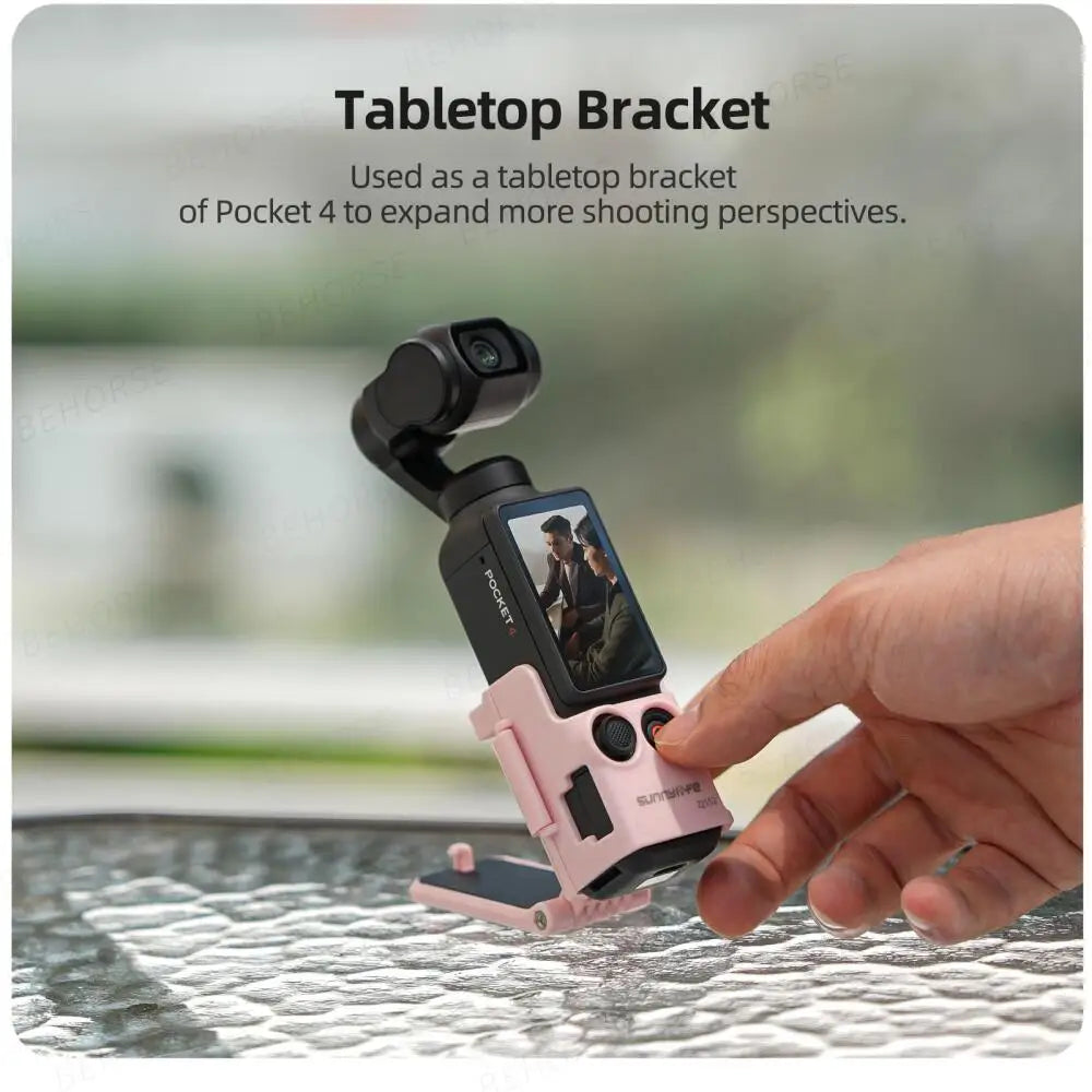 Multi-Functional Magnetic Clip Mount for DJI Osmo Pocket 4