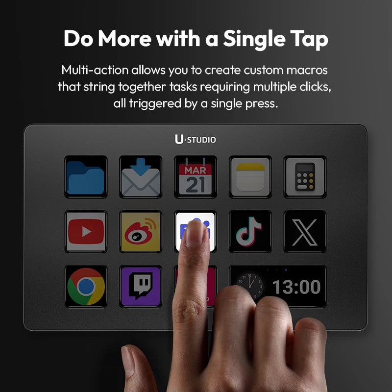Ulanzi D200 Stream Deck Production Console and Studio Controller