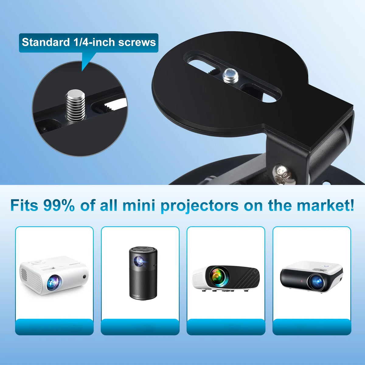 180° Rotating Arm Projector Stand