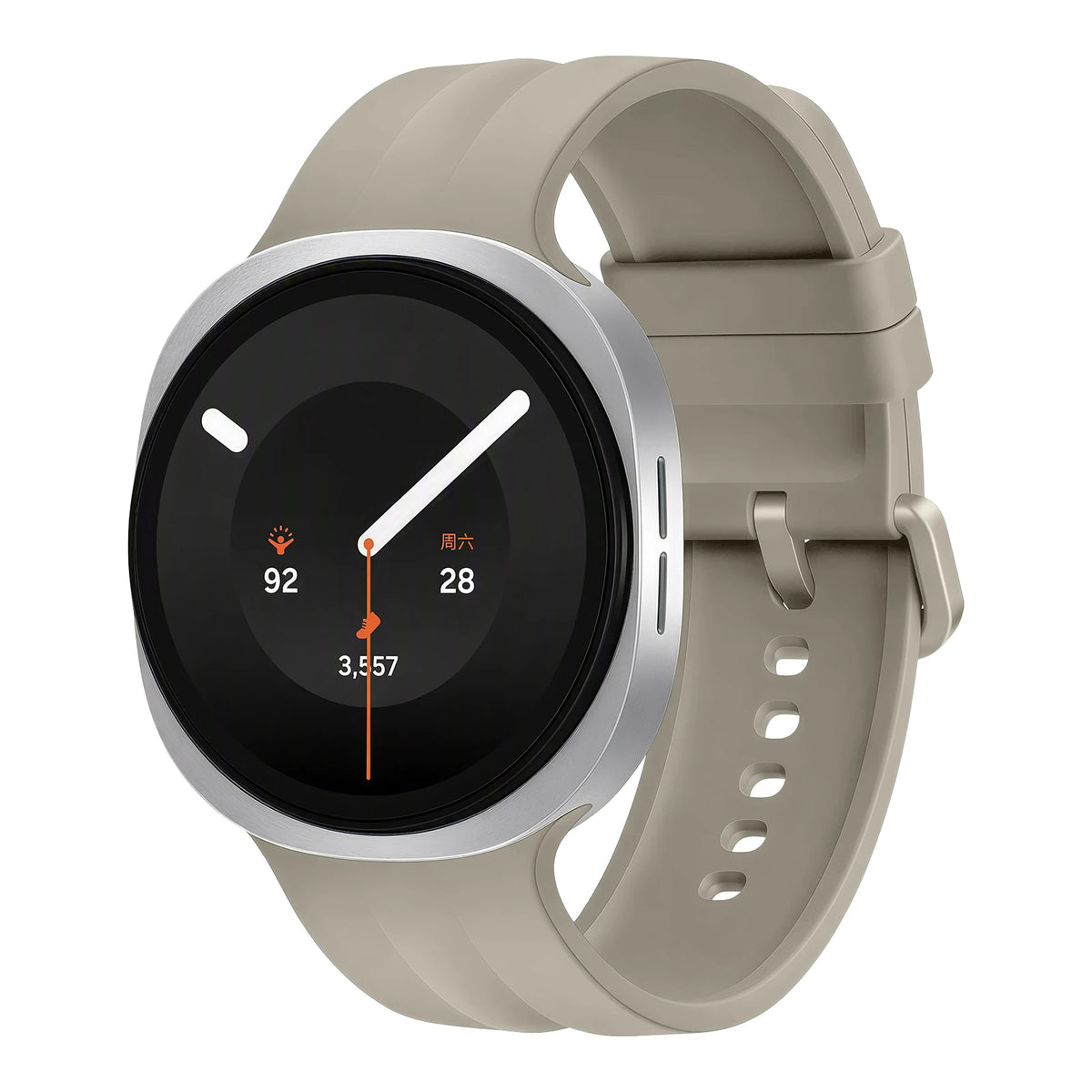 Waterproof Silicone Smartwatch Strap with Perforated Ventilation for Samsung Galaxy Watch 9