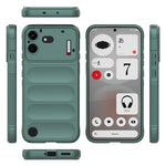 Shockproof Soft Silicone Bumper Case with Foldable Kickstand for Nothing Phone (4b)