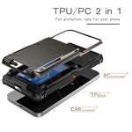 Shockproof Armor Wallet Case for Samsung Galaxy A56