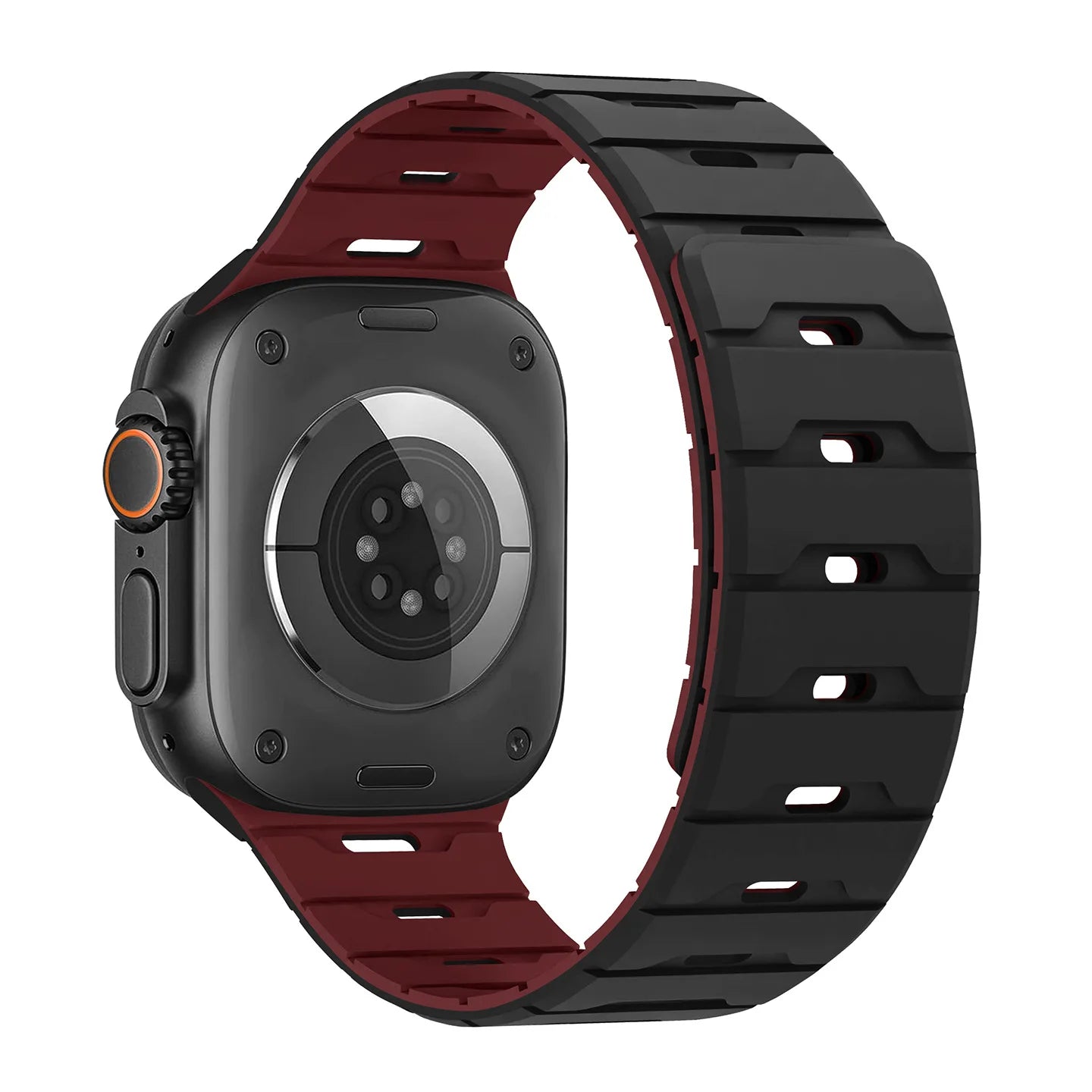 Durable Magnetic Silicone Strap for Apple Watch