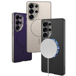 Shockproof PC Frame Leather Case for Samsung Galaxy S26 Ultra