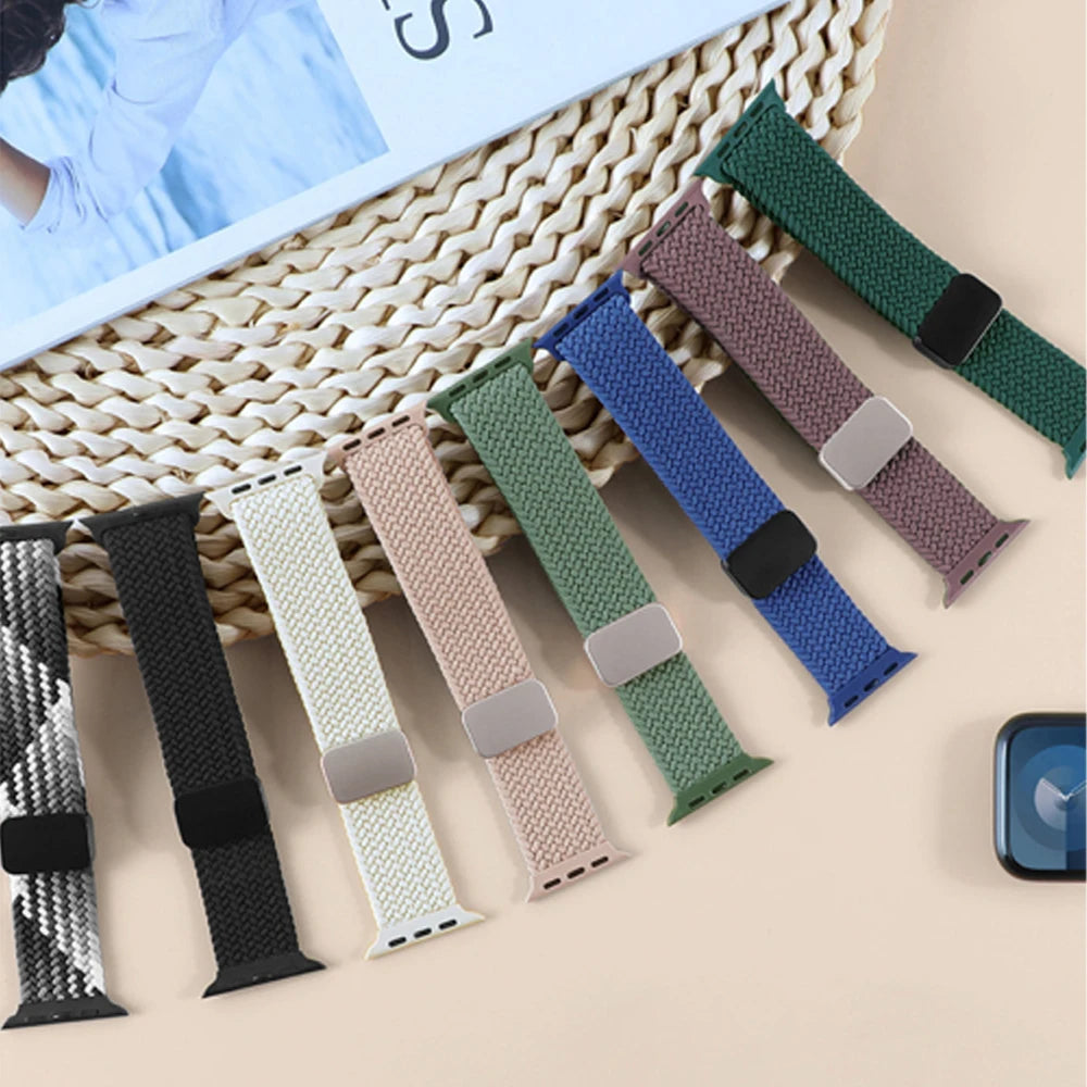 Nylon Braided Strap for Apple Watch