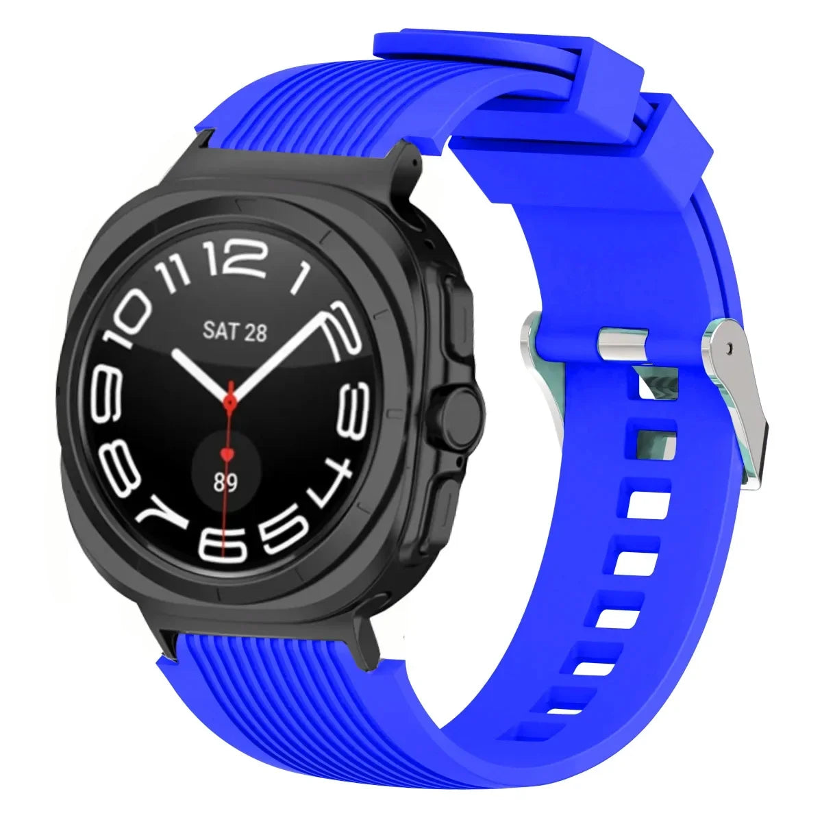 Stripe Textured Silicone Wristband for Samsung Galaxy Watch Ultra
