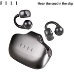 FIIL Atom Clip-On Wireless Earbuds –  IPX5 Waterproof, 36H Battery Life