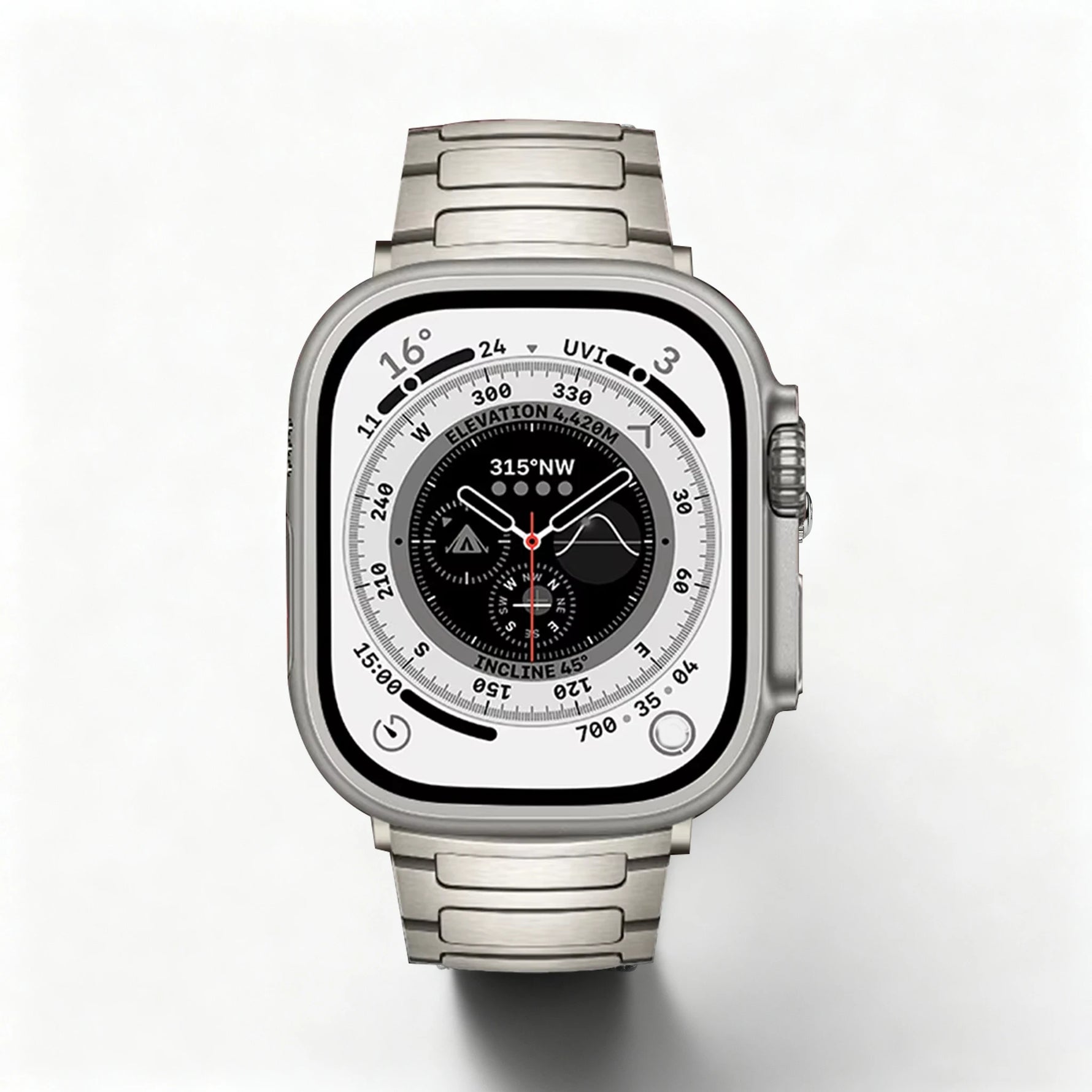 Elegant Titanium Alloy Strap for Apple Watch