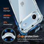 Ultra-Thin Transparent TPU Shockproof Case for iPhone Air