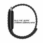 Silicone Magnetic Clasp Sport Watch Band for Google Fitbit Air