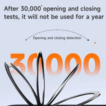 Shockproof MagSafe Leather Case with Stand for iPhone 17 Series